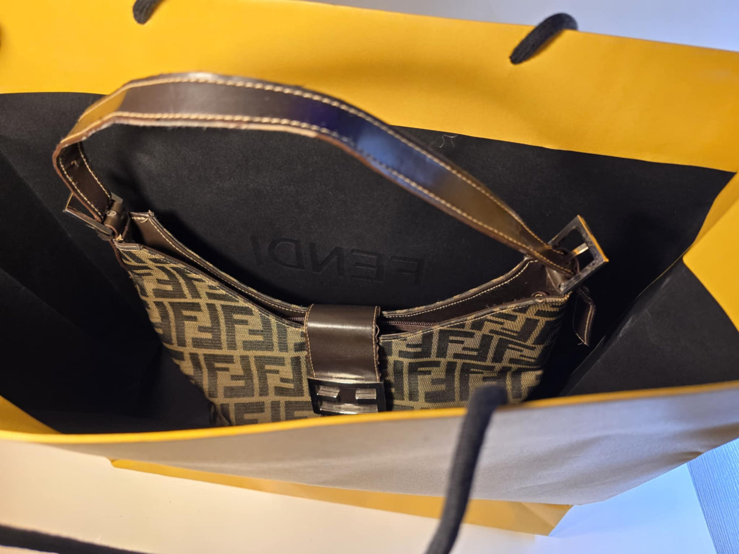 Fendi Zucca Shoulder Bag