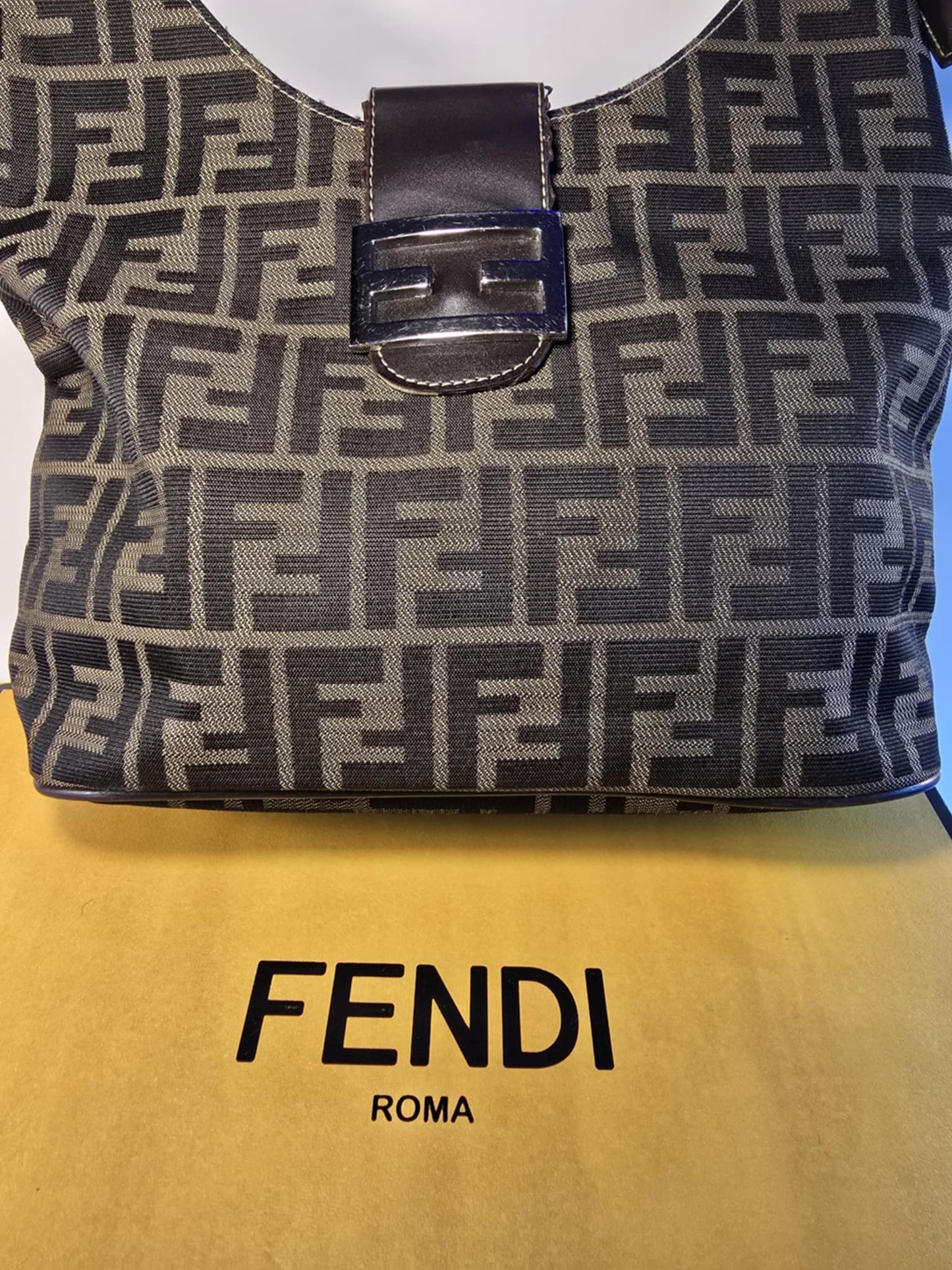 Fendi Zucca Shoulder Bag